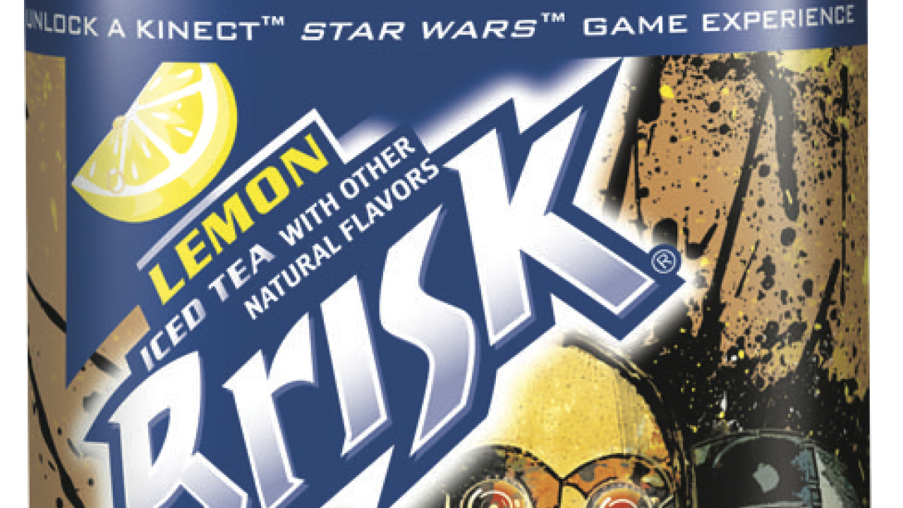 Brisk Iced Tea launches Star Wars-inspired packaging range