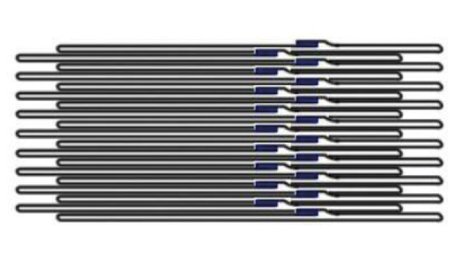Figure 5.29  Rewind oscillation distibutes the seam on the roll © 2017 Accraply, Inc