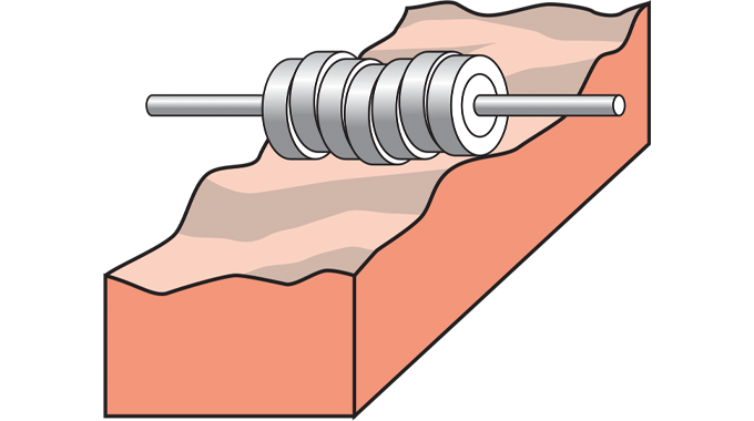 Figure 2.18 - Application onto uneven or flexible packs