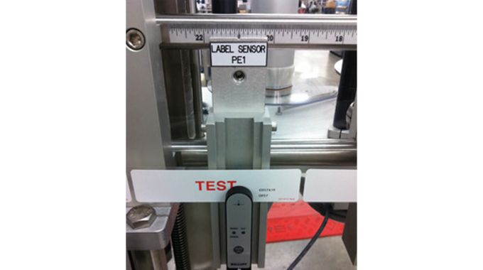 Figure 2.22 - Another type of label sensor used by Accraply