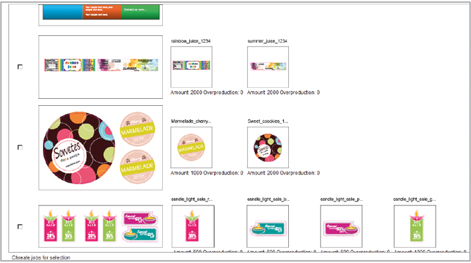 Figure 6.12 DigiLabel saves resources by using cross-customer collect-run production