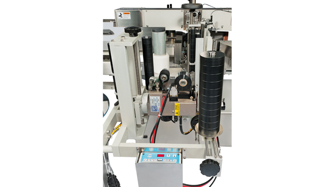 Figure 6.6 - A Norwood 50/30 hot foil coder used to print an expiration date on a label. Photo courtesy of Accraply