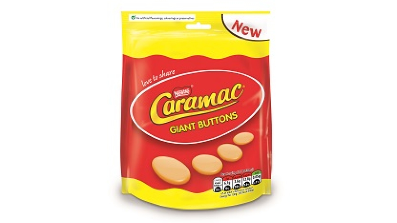 Sharing bags are the Caramac brand’s first move away from bars Sharing bags are the Caramac brand’s first move away from bars