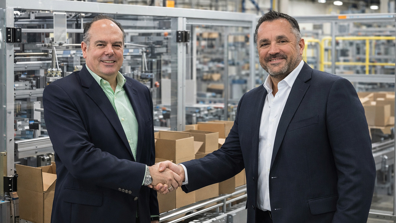 L-R: Iain Buckham, chairman of Engelmann & Buckham; Keith Ockenden, UK Group managing director of Zeus