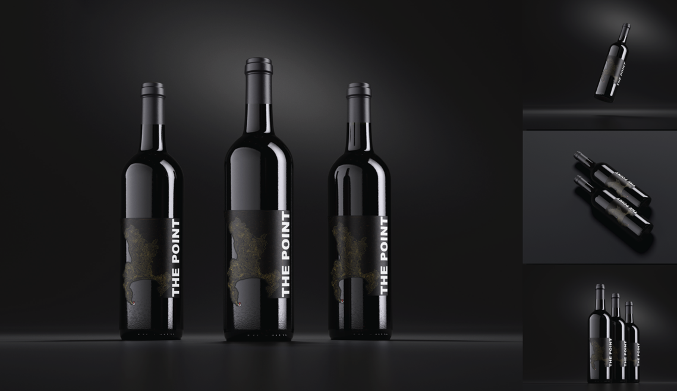 First place was awarded to Mufaro Ncube (Integrated Communication Design: 3rd Year) for his The Point label