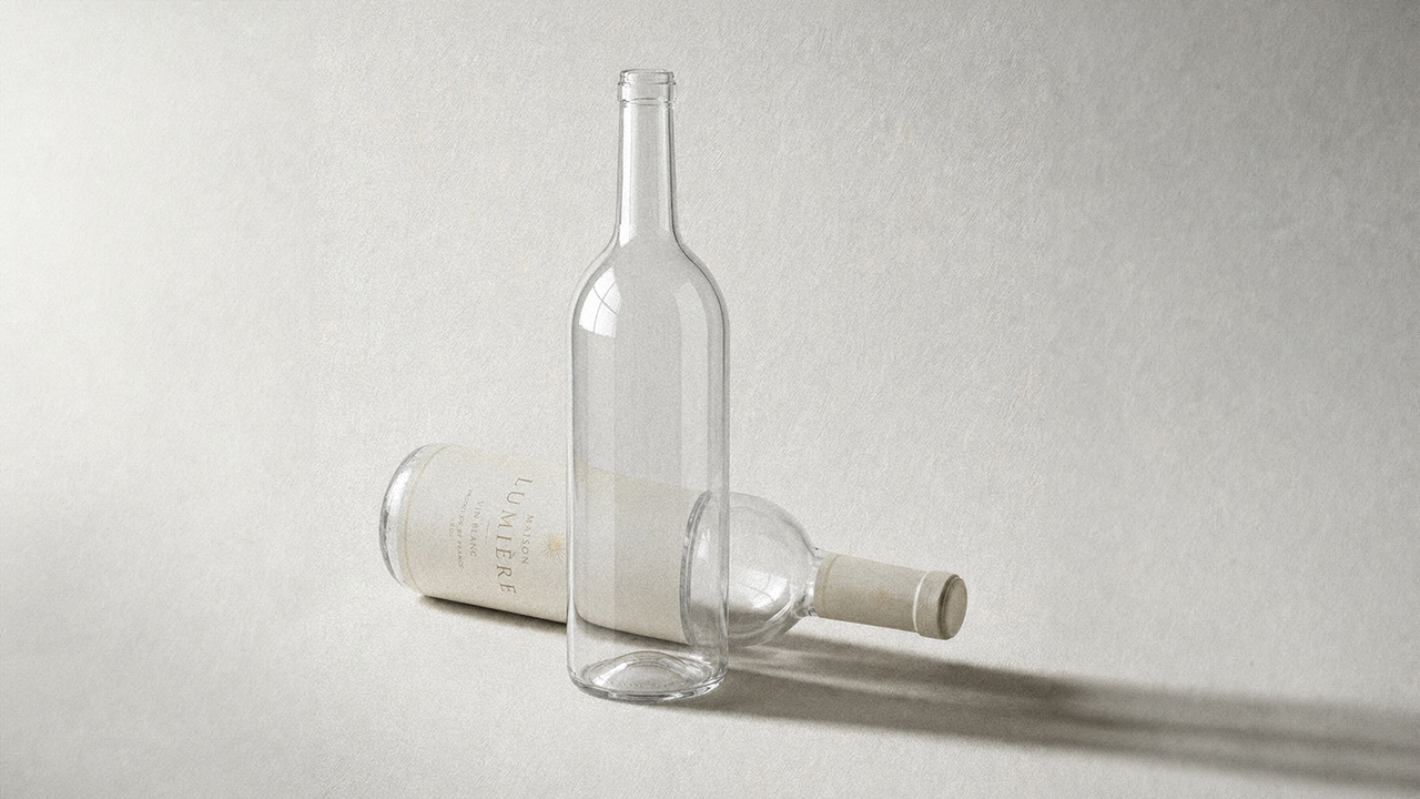 wine bottles