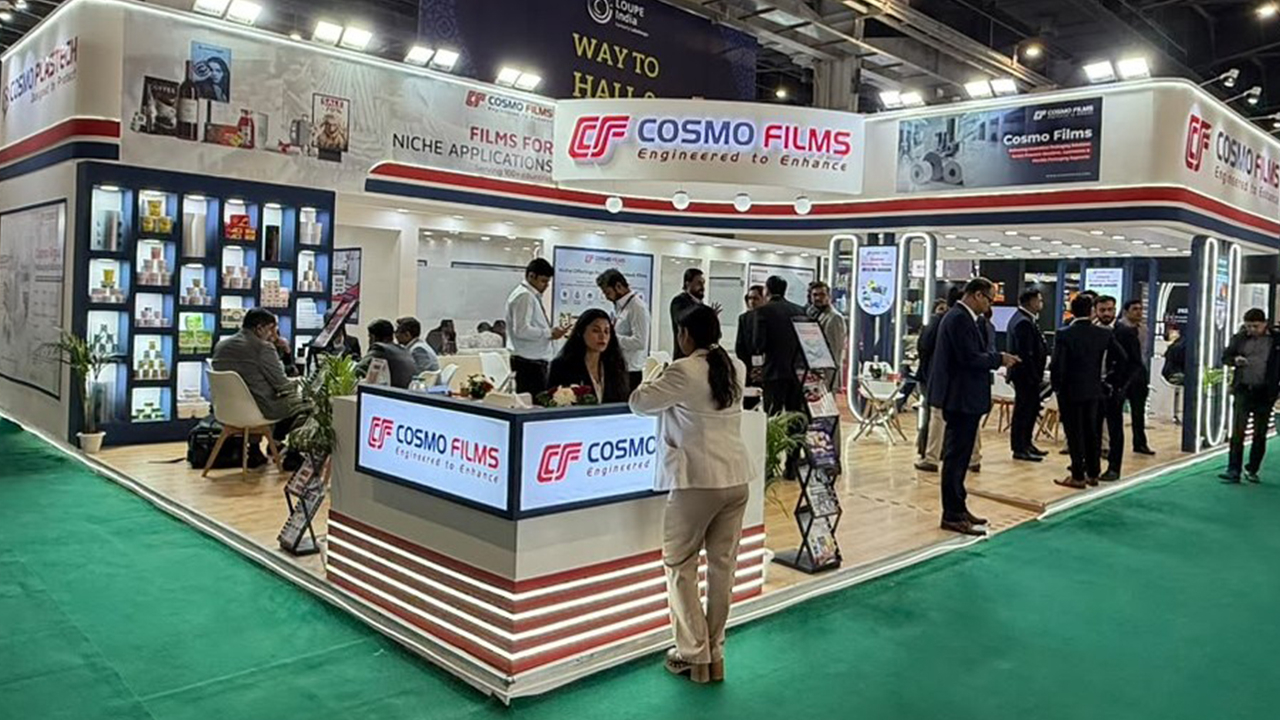 Cosmo Films booth