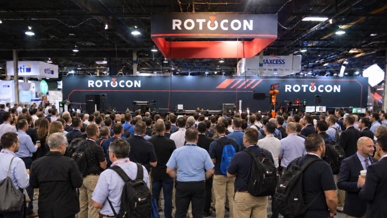 Rotocon booth at Loupe Americas