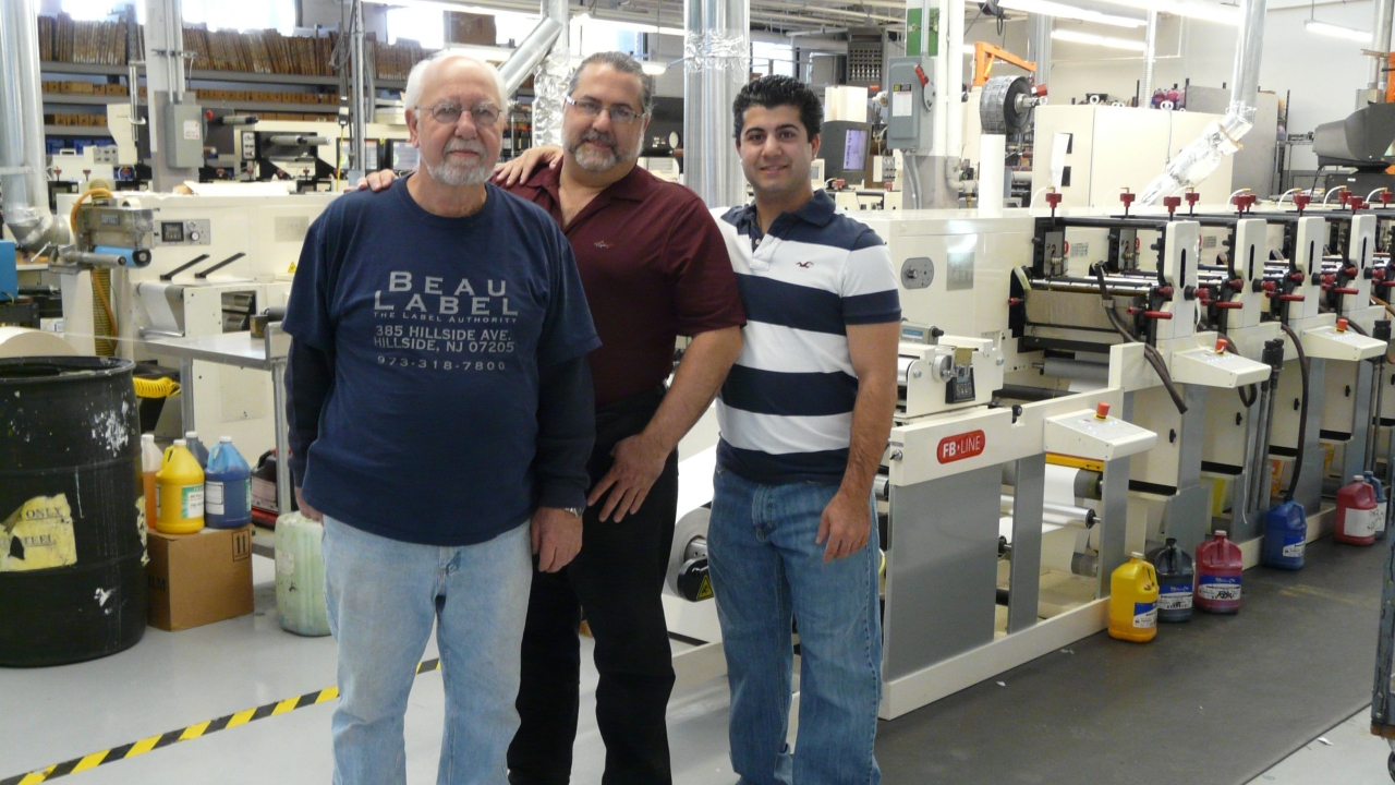 Flexo labels win at Beau