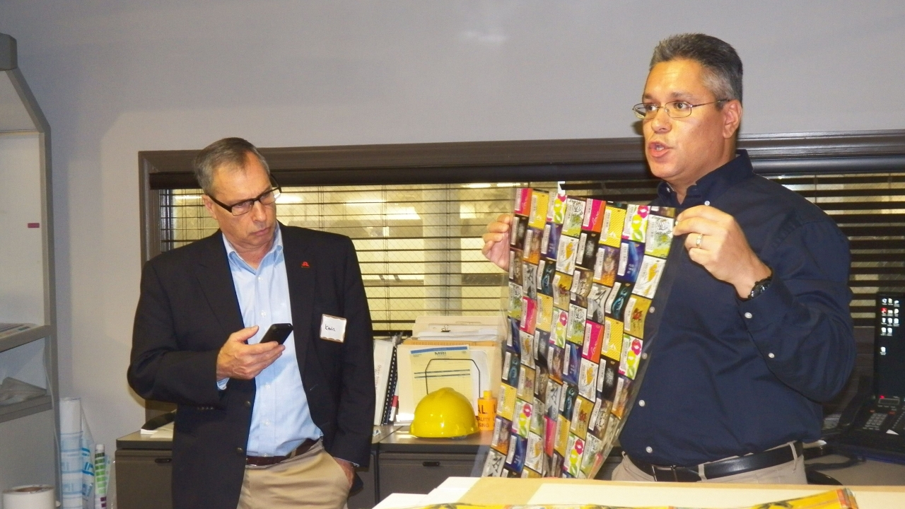 Mid-web automated flexo press competes with gravure