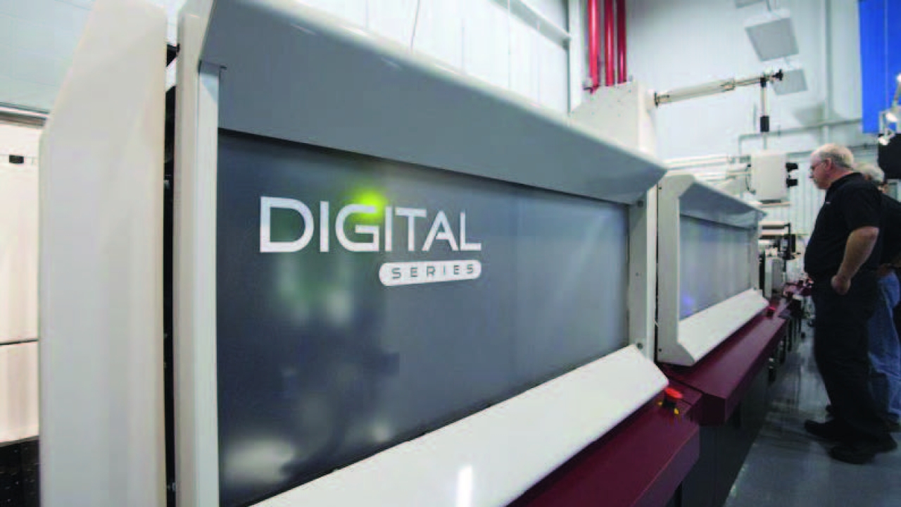 Mark Andy launches Digital Series at Open House