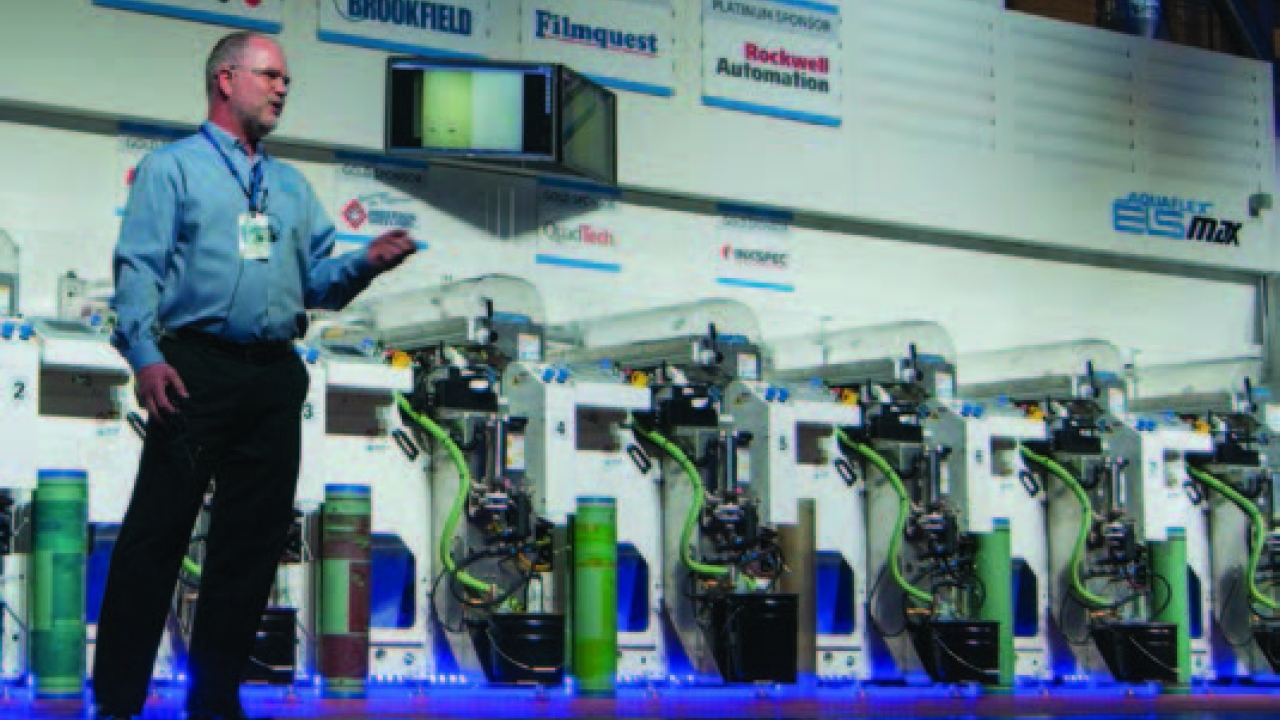 Aquaflex in-line flexo press features CI benefits
