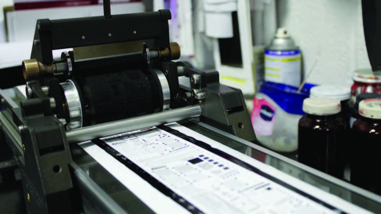 Printed Electronics for the label printer