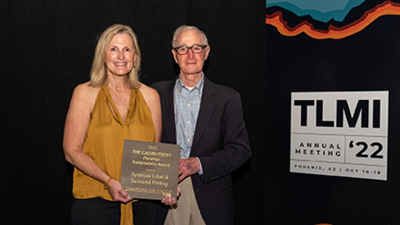 Awards were presented at recent TLMI Annual Meeting