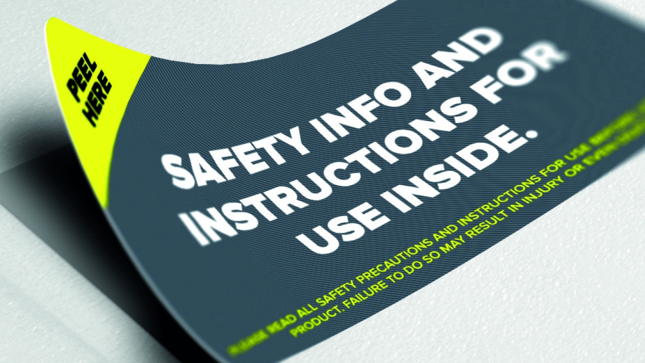 Considerations for chemical labeling: using ECLs while abiding by regulations