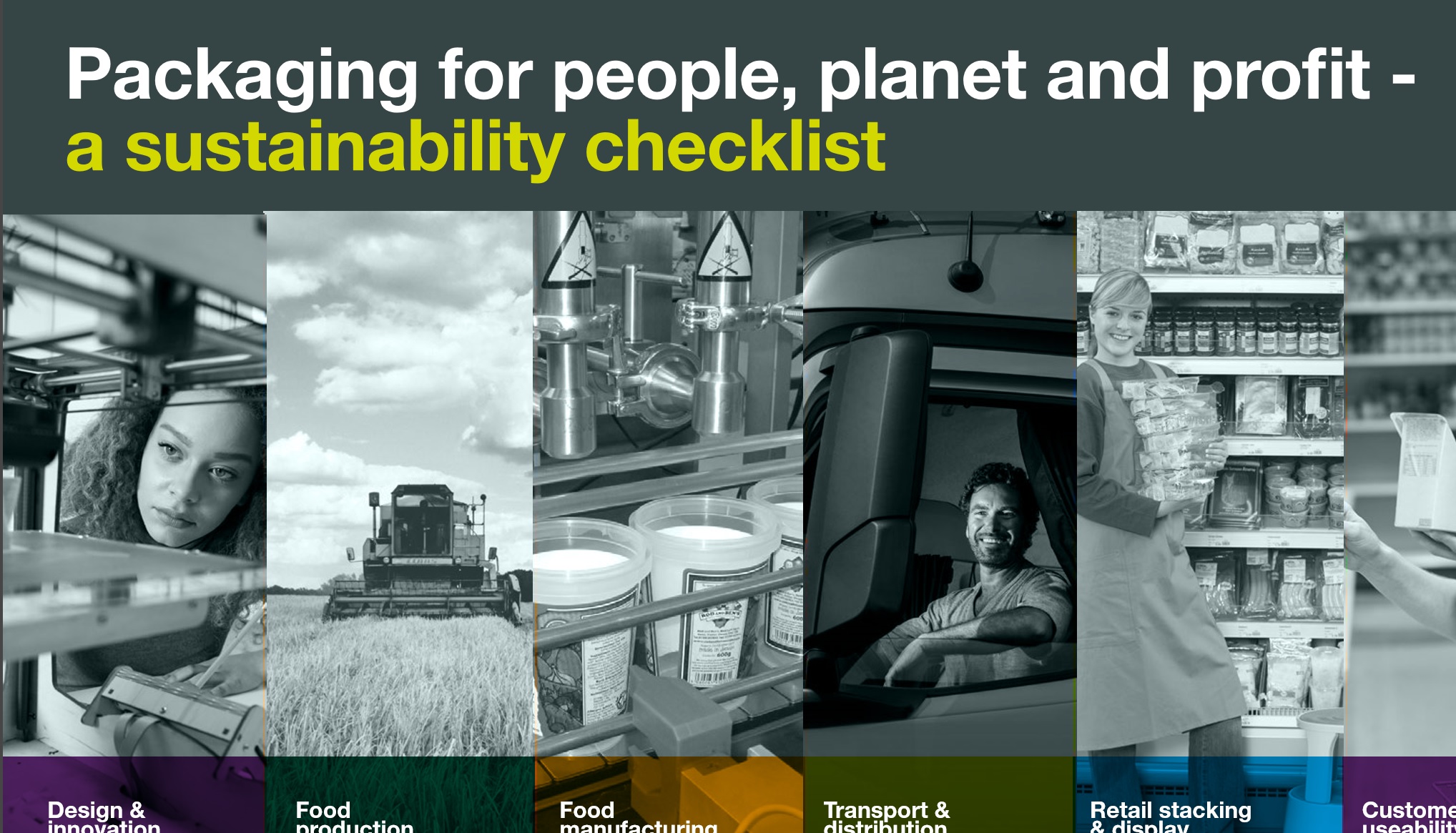 FDF and INCPEN publish sustainability checklist for packaging Labels