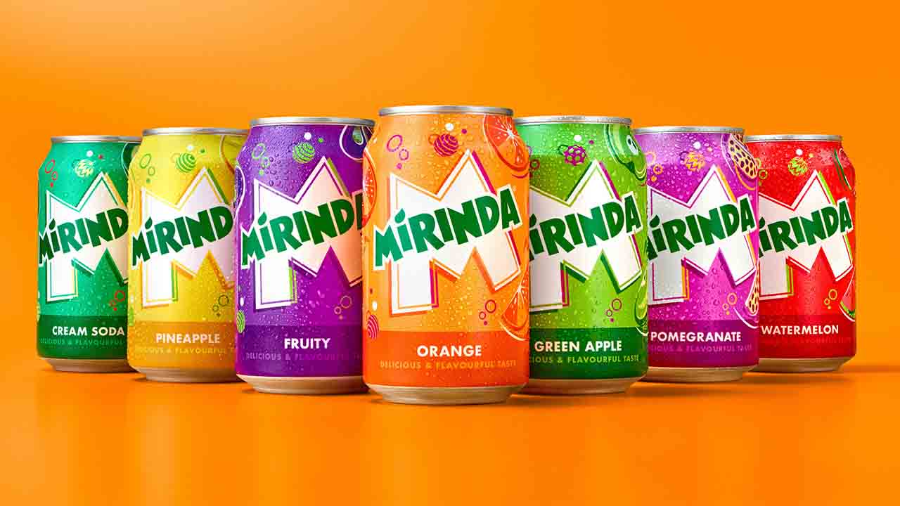 Mirinda unveils vibrant new visual identity Labels & Labeling