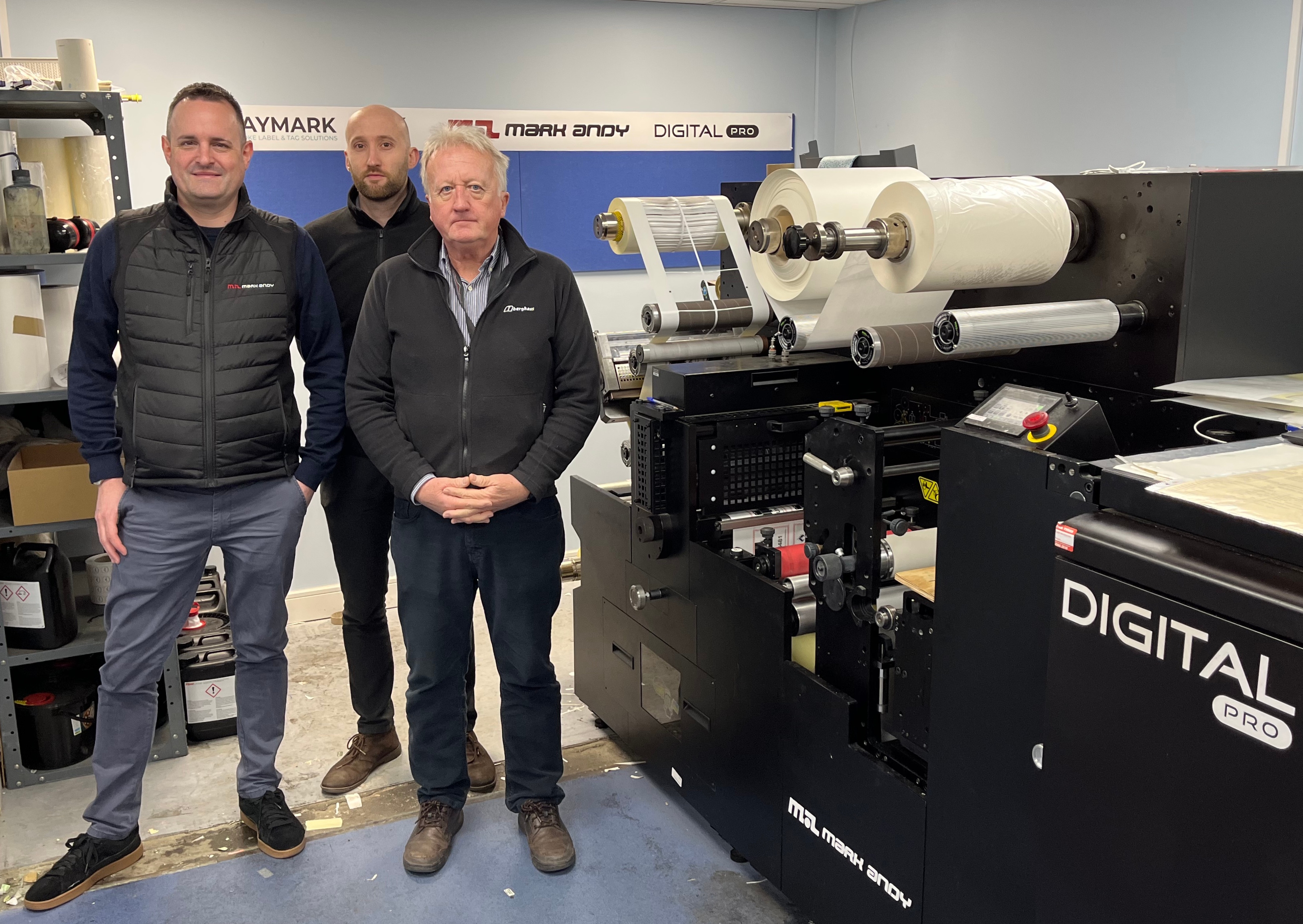 Daymark Labels grows with Mark Andy Labels & Labeling