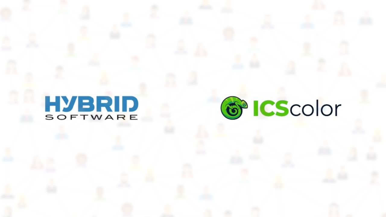 Hybrid Software and IcsColor collaborate Labels & Labeling