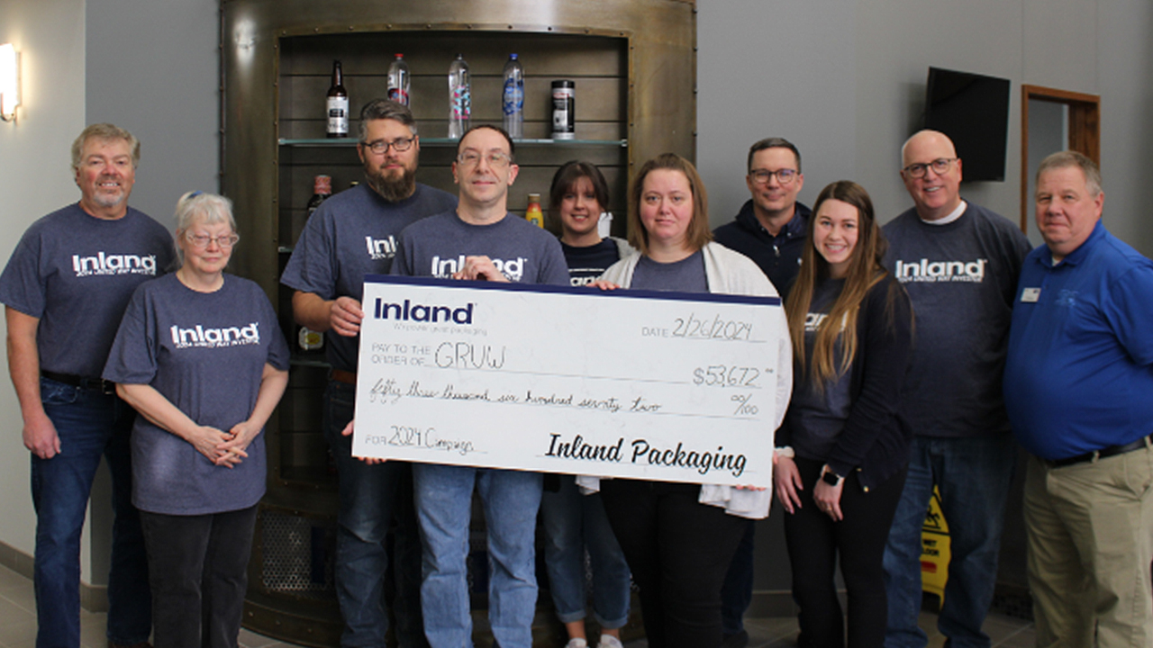‘Local Packaging Company Gives Generous Donation to Charity’