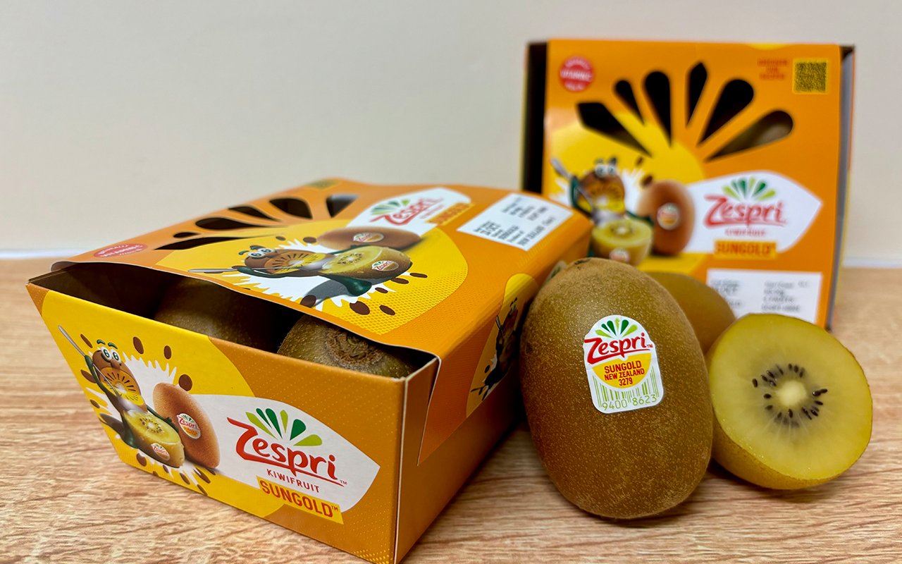 Ravenwood linerless technology used in new Zespri kiwi packaging