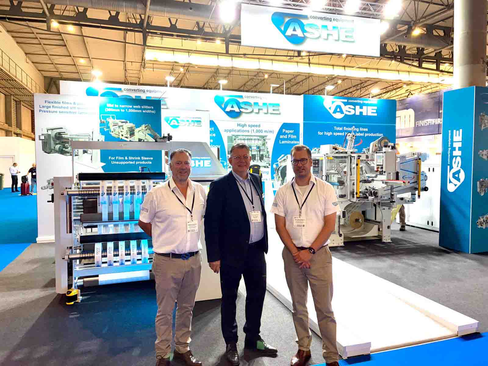 Ashe Converting Equipment appoints Benelux agent