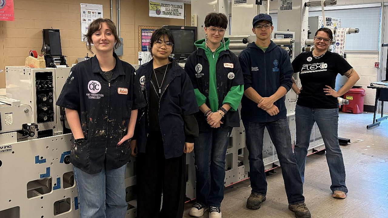 Lackawanna County school adds Mark Andy press