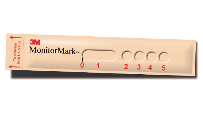 Figure 12.3 - Typical time temperature tag.