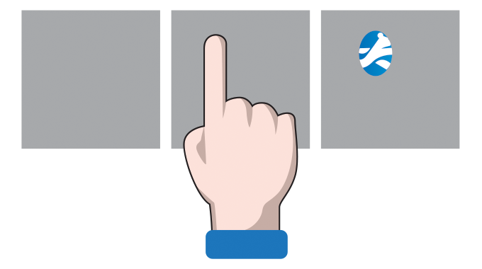 Figure 12.8 - Image revealed by normal body heat