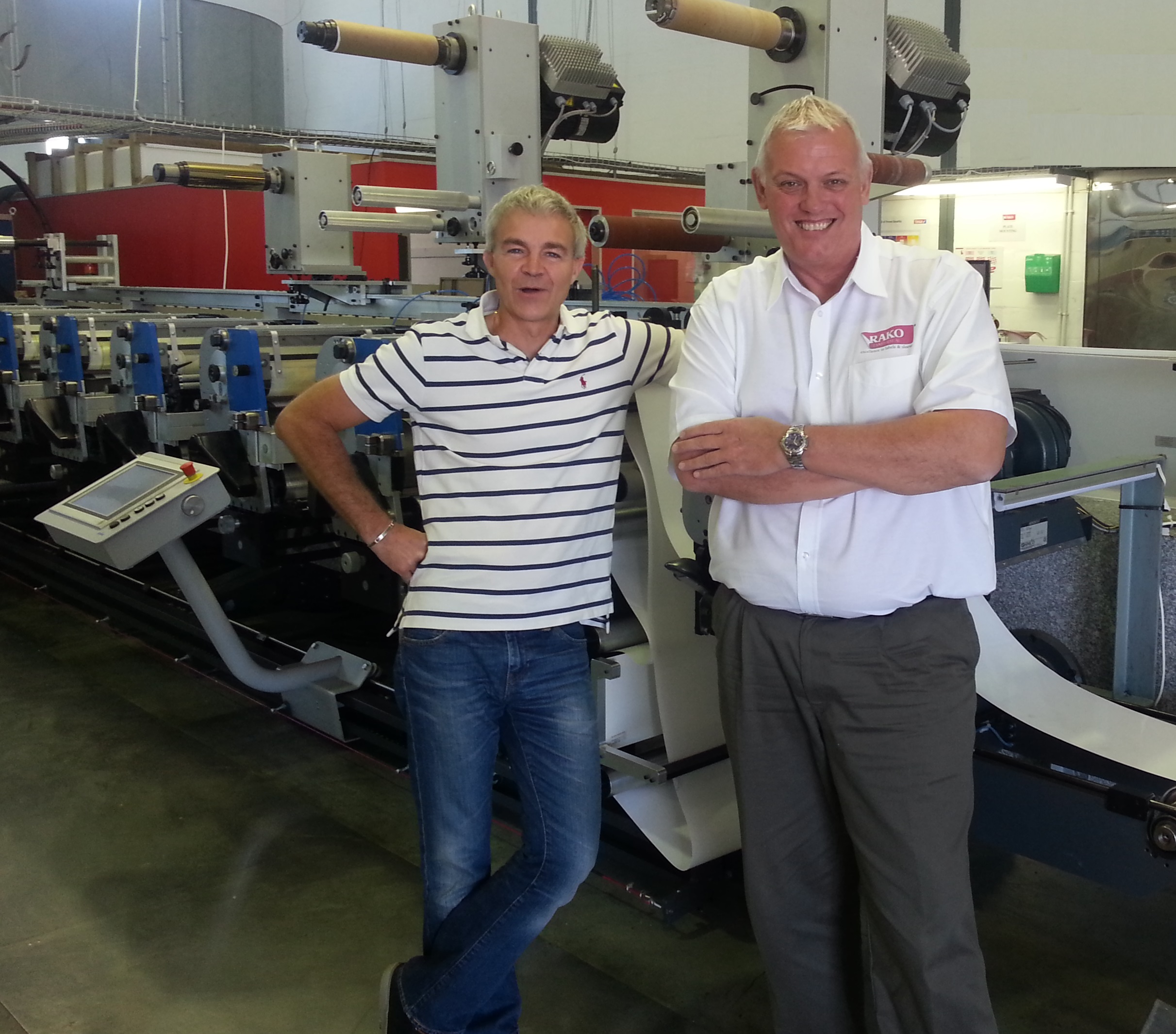 Rako Tamperseal installs Gallus ECS 340 Labels & Labeling