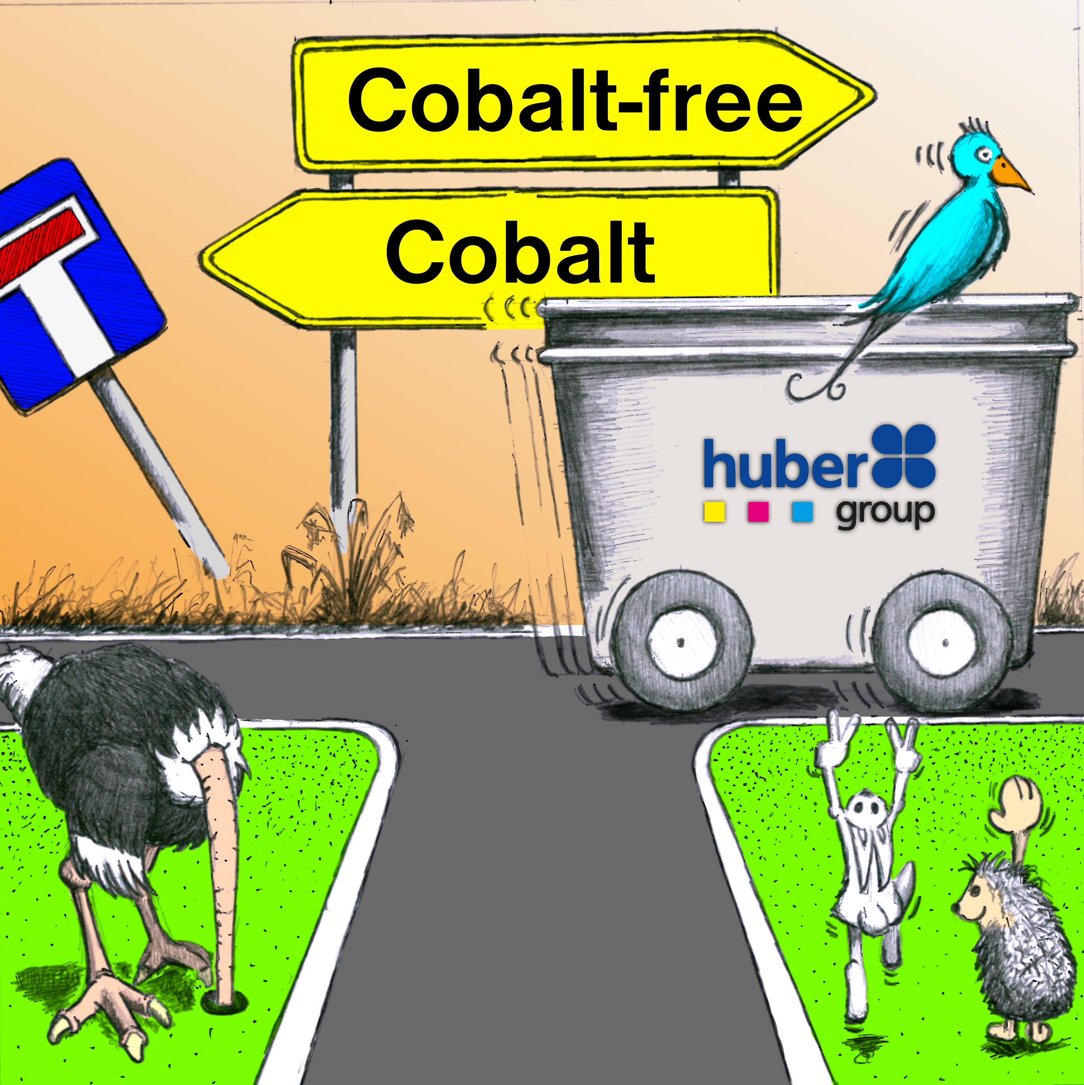 hubergroup moves all sheetfed offset printing inks to cobaltfree