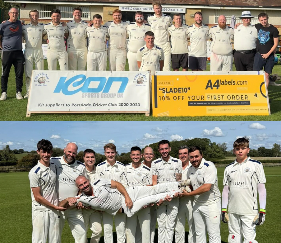 A4 Labels with Portslade Cricket Clubs