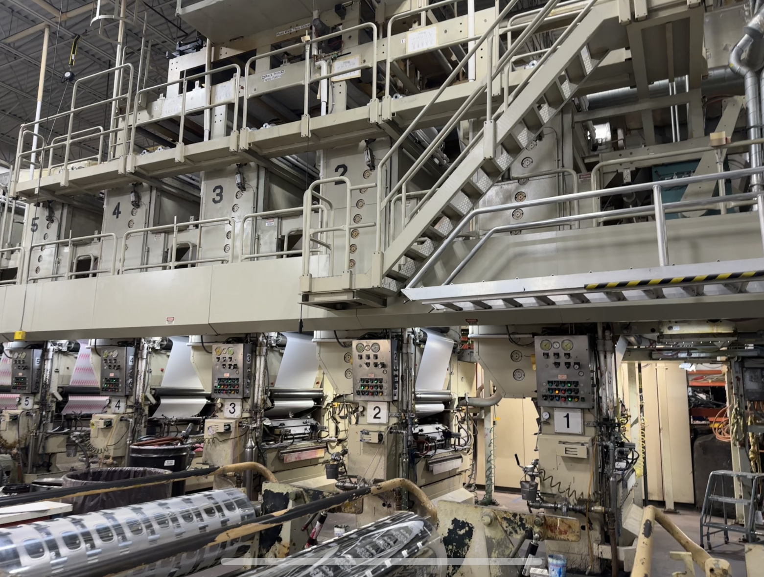 A gravure press
