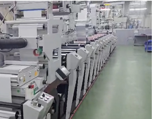 The Mark Andy press at Kashpia Printing and Packaging facility in Dhaka, Bangladesh