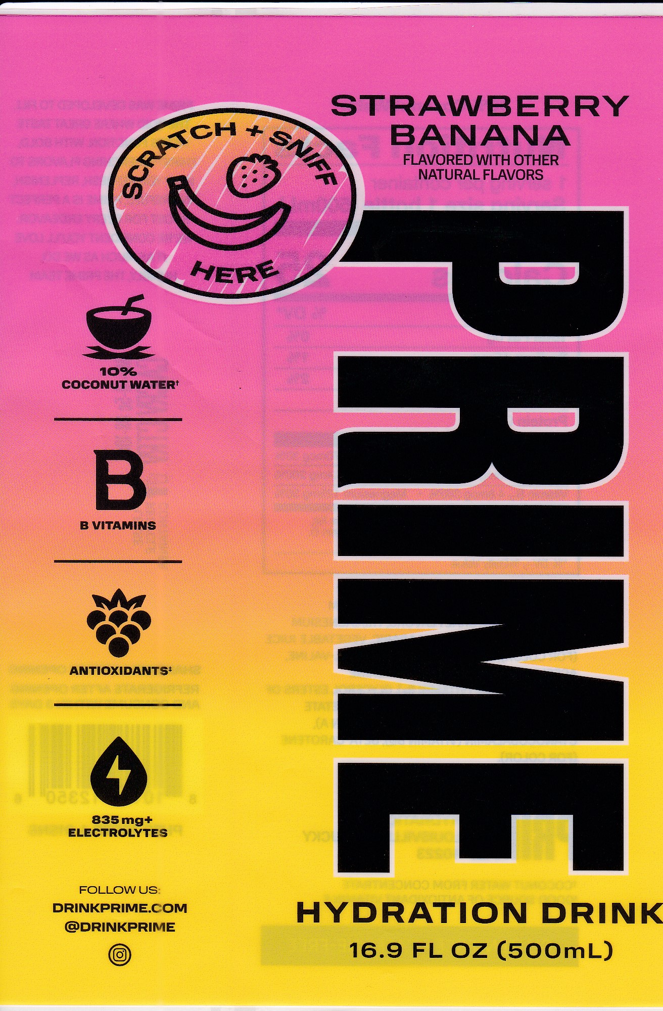 Fortis Solutions Group for Prime Strawberry Banana SS