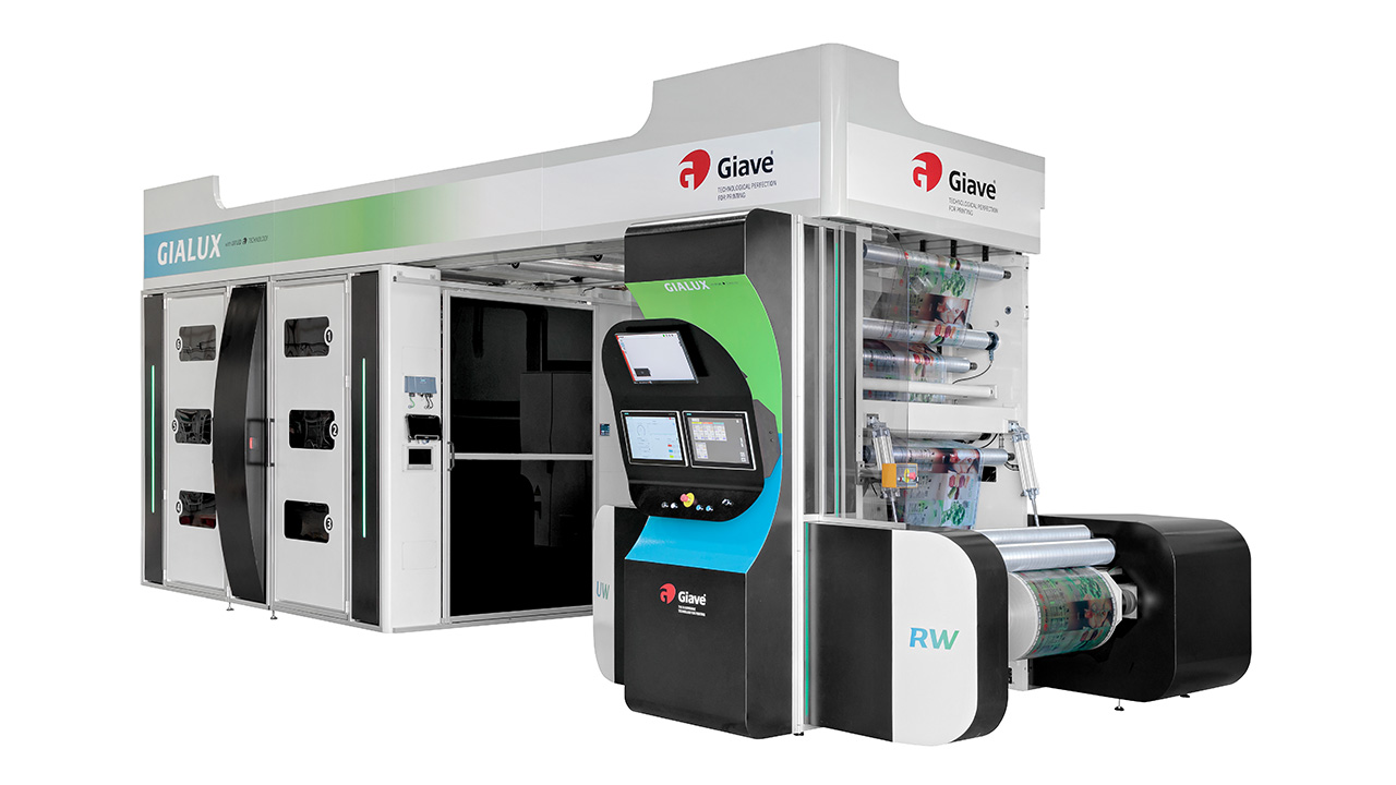 Giave LED-UV CI press