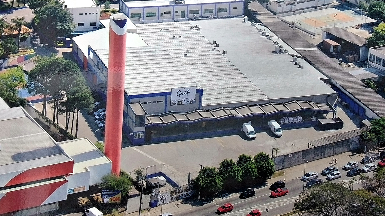 Grif's 11,000 sqm facility in Guarulhos, São Paulo