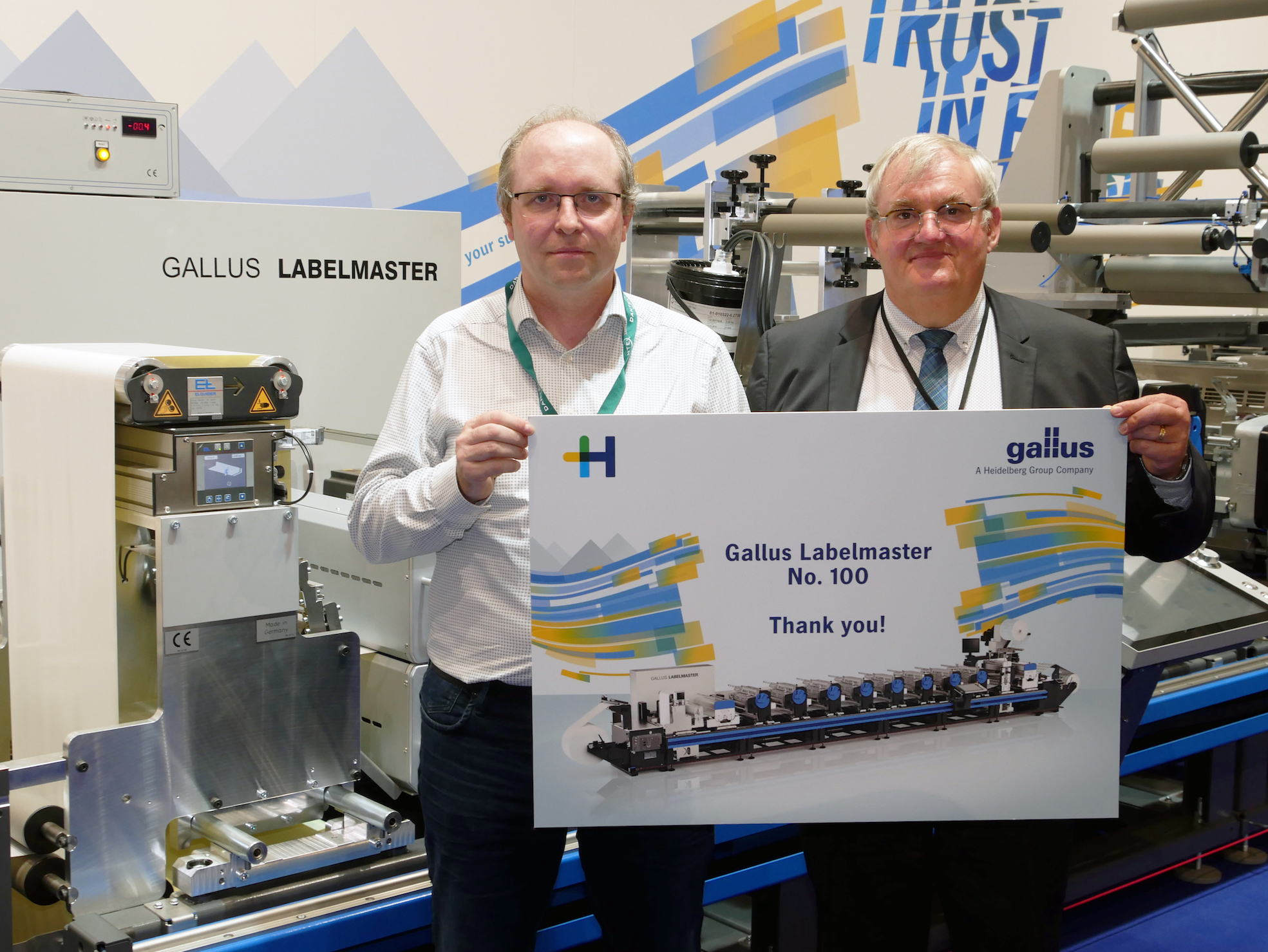 Gallus sells 100th Labelmaster press Labels & Labeling