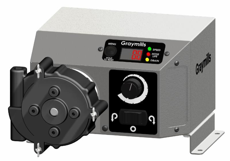 Graymills unveils PQT peristaltic pump Labels & Labeling