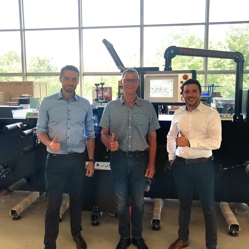 Tape converter Alfast chooses Rotocontrol finishing Labels & Labeling