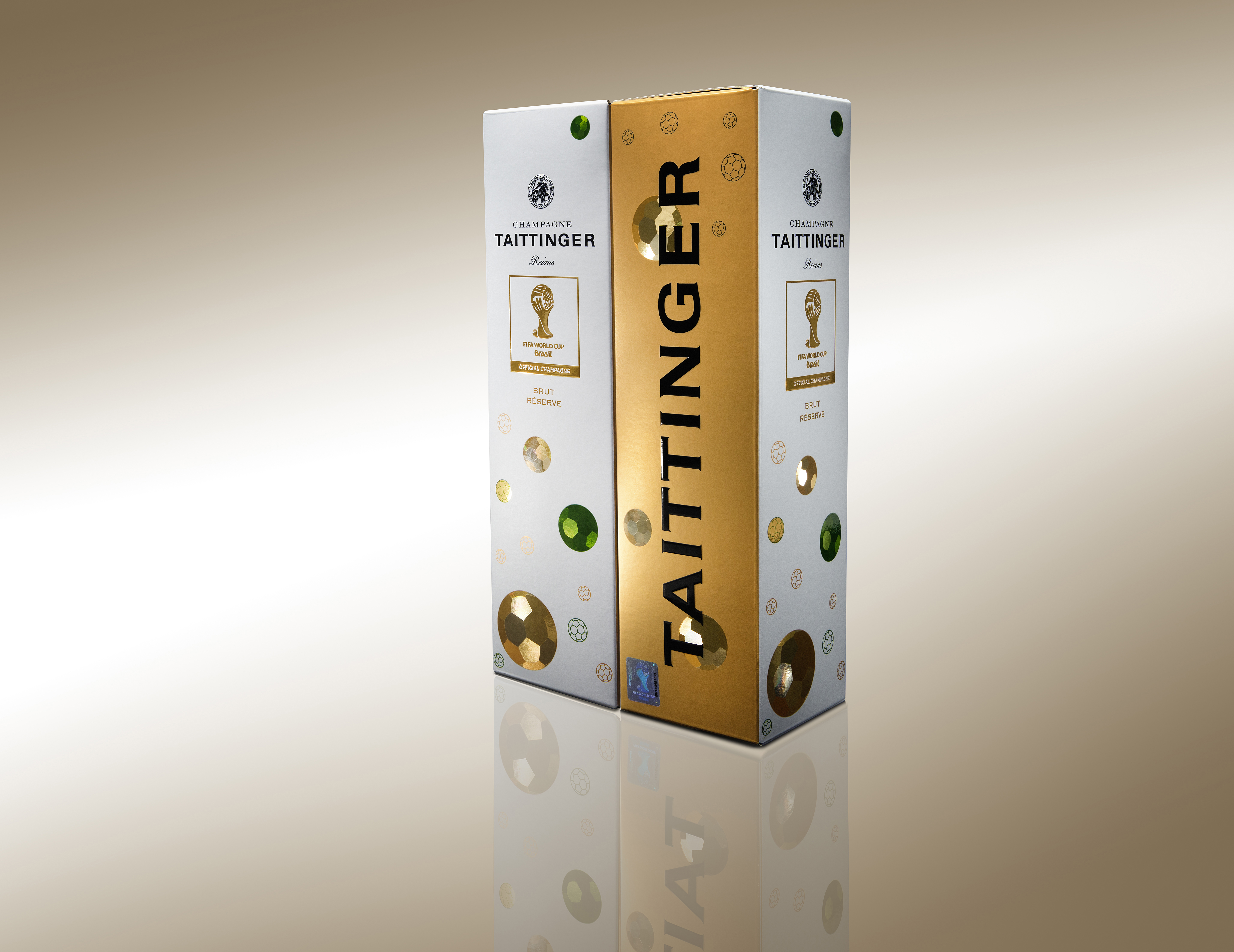 Taittinger offering packaging to mark FIFA World Cup 2014 | Labels  