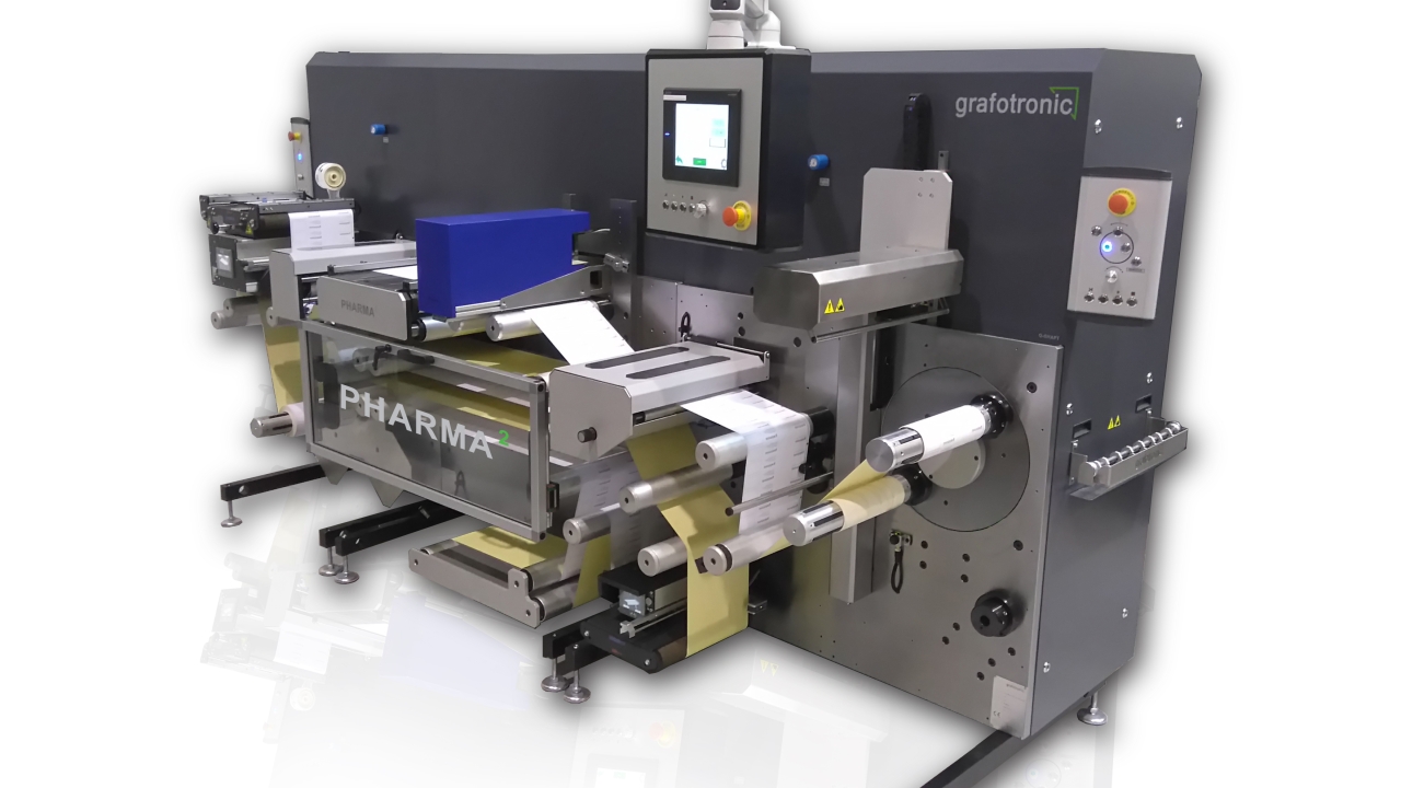 Grafotronic to show Pharma2 re-inspection machine at Labelexpo India