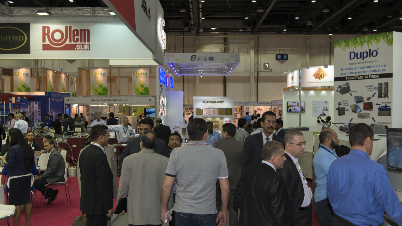 Gulf Print & Pack 2017 takes place March 26-29, 2017 at Dubai World Trade Centre