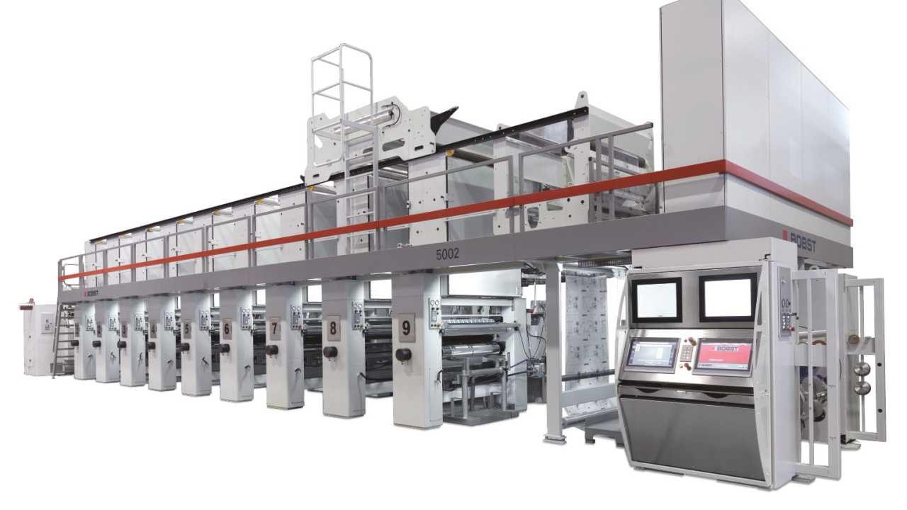 The 5002 gravue printing press helped Bobst consolidate its position in India last year