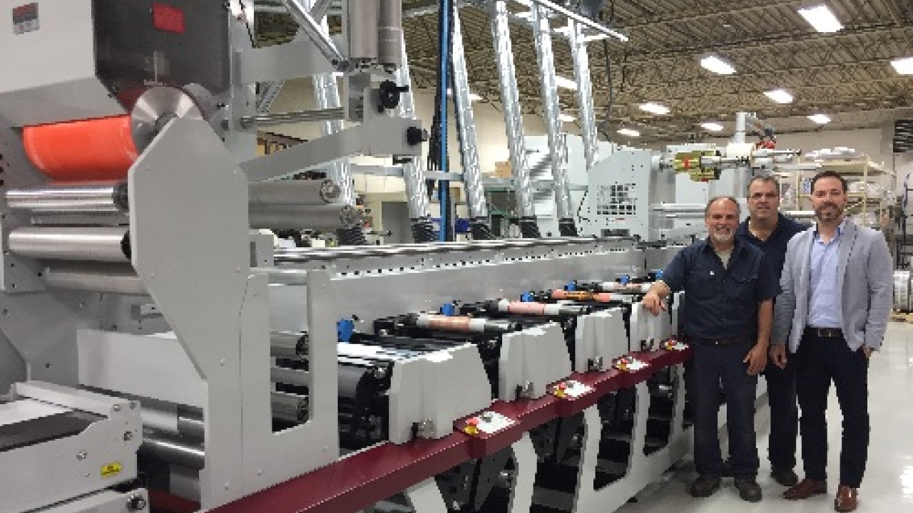 iFlex Labels installs new Mark Andy P5 series press iFlex Labels installs new Mark Andy P5 series press