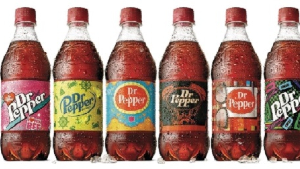 Dr Pepper launches new label campaign