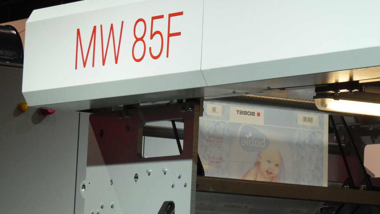 MW 85F is Bobst’s new mid web CI flexo press