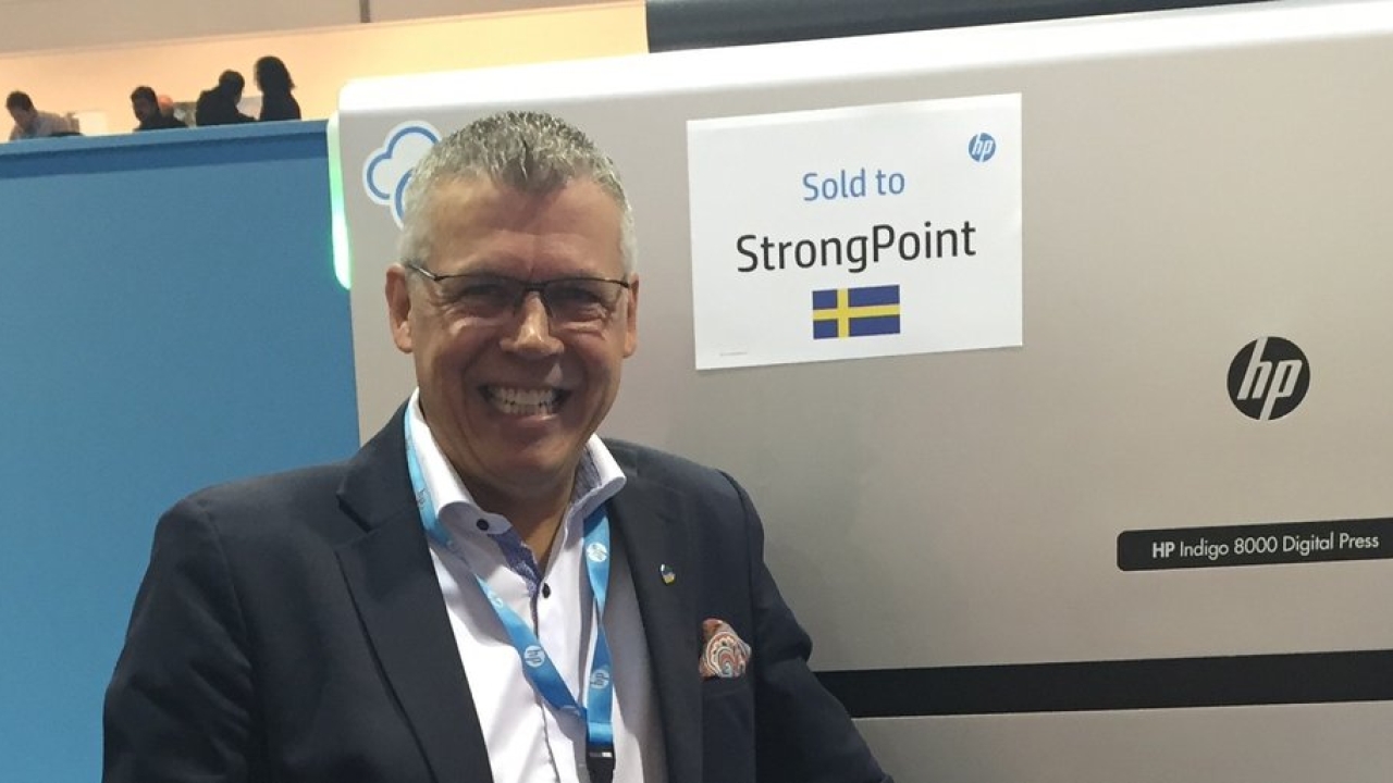Sweden's StrongPoint Labels has invested in an HP Indigo 8000 digital press