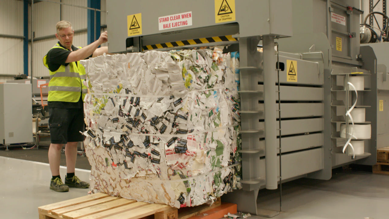Coveris anticipates that this will now enable them to repurpose more than 1,000 tonnes of additional waste per week for regeneration or recycling Coveris anticipates that this will now enable them to repurpose more than 1,000 tonnes of additional waste per week for regeneration or recycling