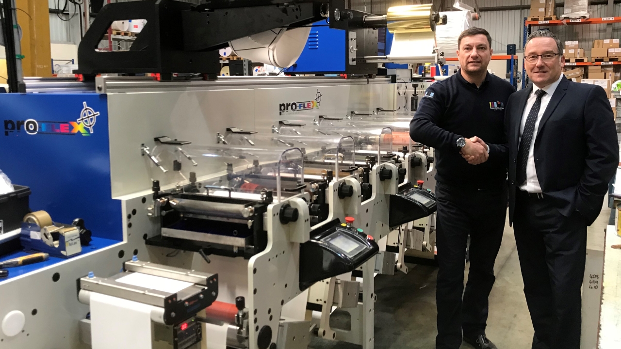 This installation marks the specialist UK label printer’s first investment in servo-driven printing technology